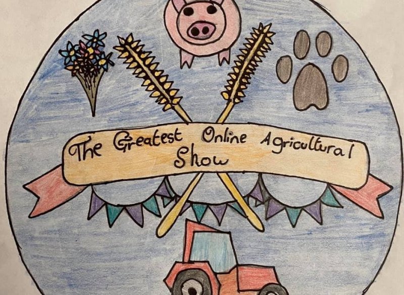 One social media competition asked under-16's to design the event's logo (Photo: Greatest Online Agricultural Show/Twitter)