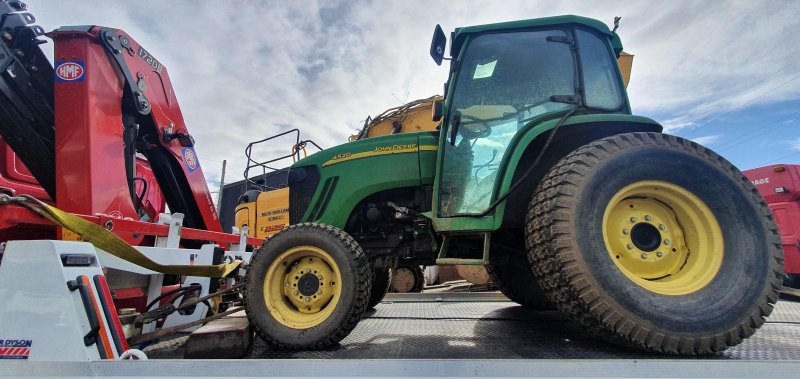 One of the stolen tractors. The spread of the coronavirus has led to a heightened risk of rural crime, police have said