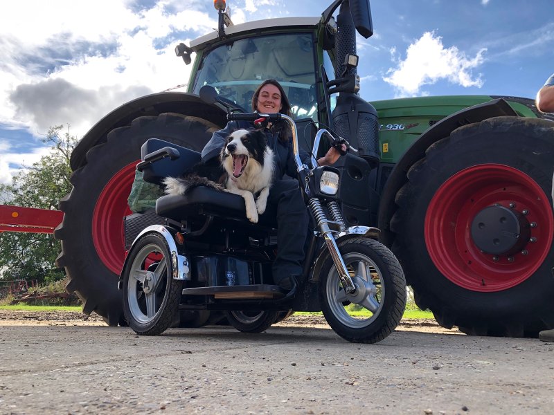 The TGA mobility scooter is delivering a unique helping hand for an Essex family farm