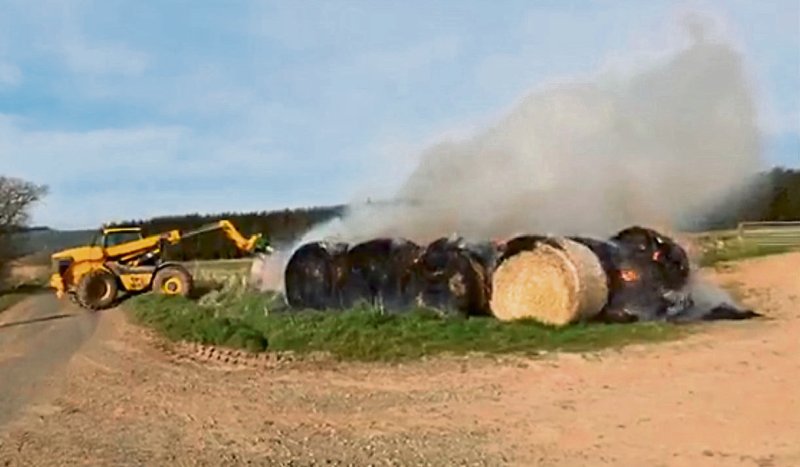 The Angus farm was the victim of a deliberate fire attack earlier this week (Photo: Newton Farm Holidays)