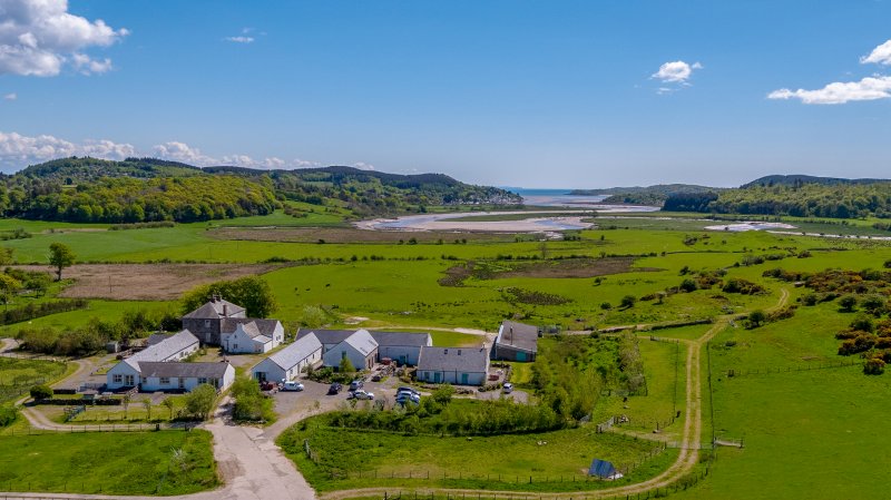 Located in a rural coastal position around three miles from Dalbeattie, the property is a diverse farm portfolio extending to some 238 acres