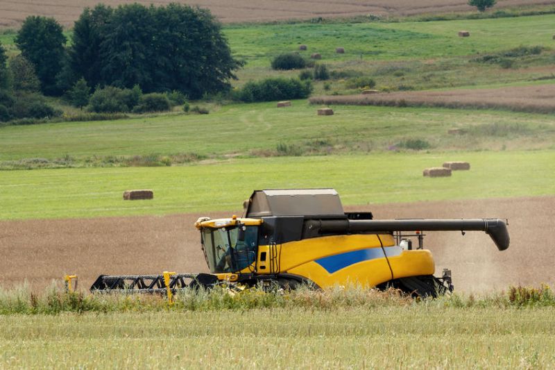 NHS rainbows created by children are needed for a combine harvester this summer