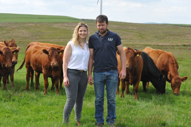 Farmers Llion and Sian Jones want to reduce the calving period from 12 weeks to 10 to make the herd as productive and profitable as possible