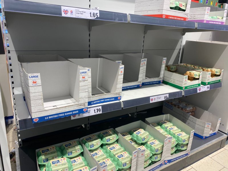 The British Free Range Egg Producers' Association said major retailers in the UK are traditionally big buyers of British eggs produced under the Lion scheme