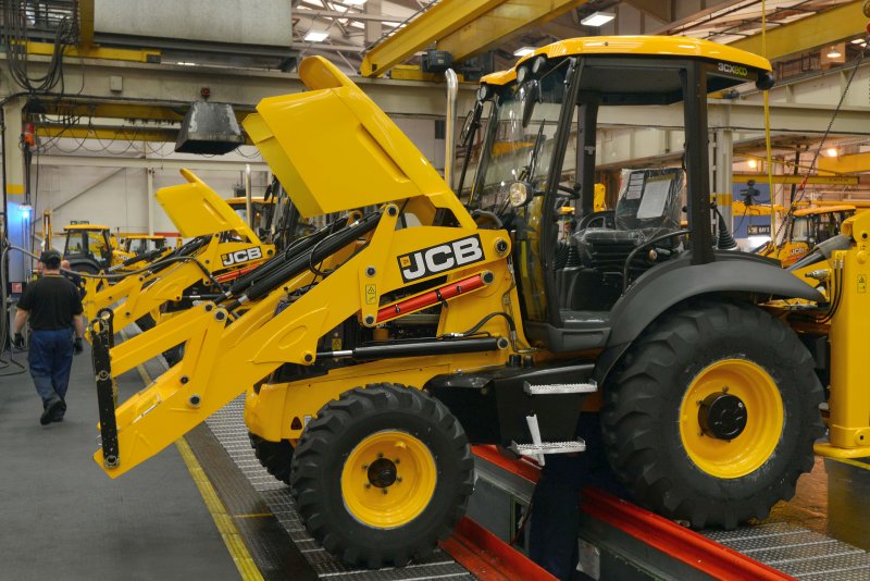 JCB CEO Graeme Macdonald explained that production has resumed at a 'very low level'