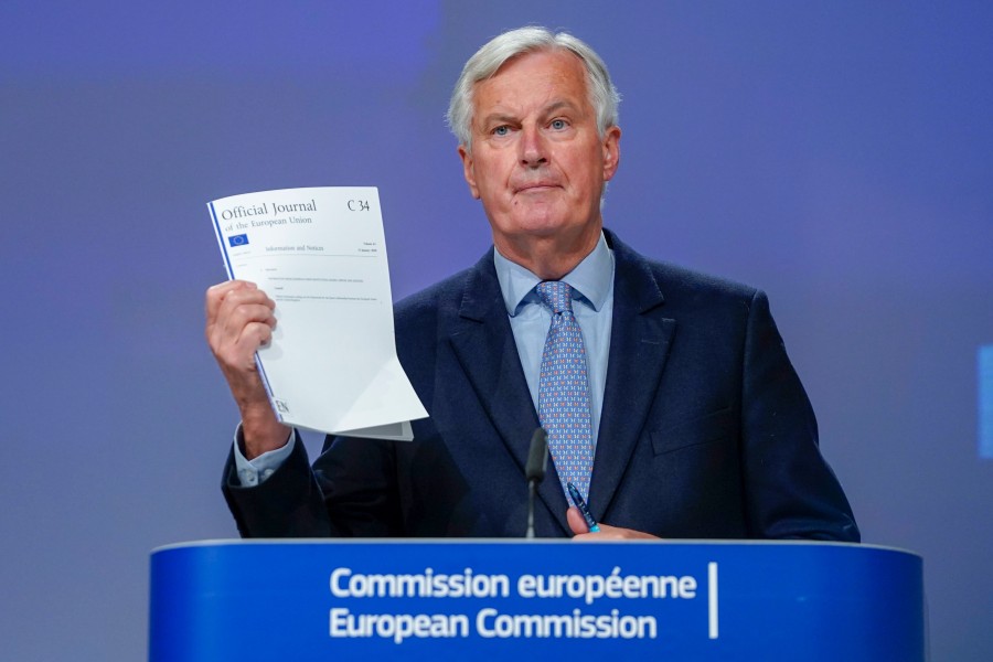 EU's Michael Barnier said 'no significant progress' had been made last week. The CLA warns that without a trade agreement 'thousands' of farmers would 'go out of business'