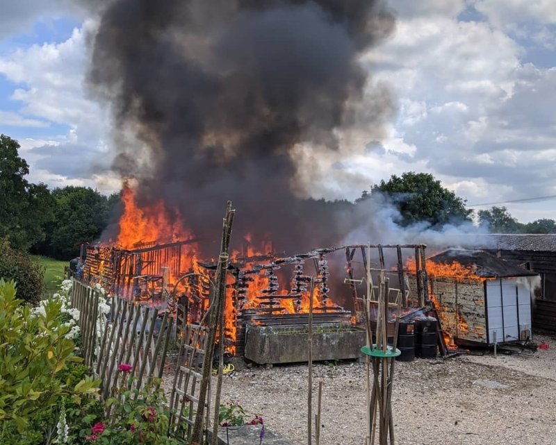 Dorset and Wiltshire Fire Service confirmed that the blaze was caused by an electrical fault (Photo: Twisted Cider)