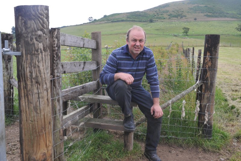 Denbighshire farmer Hugh Jones is growing 1.76ha of standard grass mix with chicory incorporated and 1.82ha of a standard grass mix