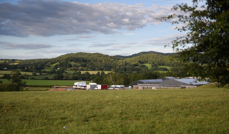 Dozens of vegetable pickers have tested positive for coronavirus on the Herefordshire farm (Photo: STR/EPA-EFE/Shutterstock)