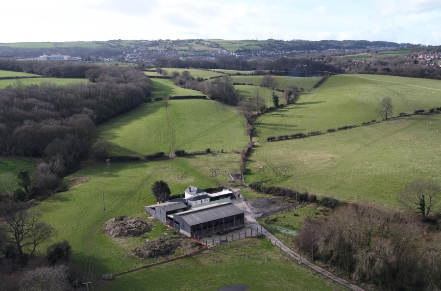 Crescent Farm is a commercial farm in Flintshire, extending in total to 78 acres (Photo: Atchams)