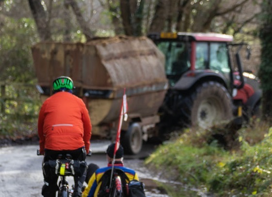 In 2018, rural insurer NFU Mutual’s claims involving agricultural vehicles and pedal bikes totalled over £22 million