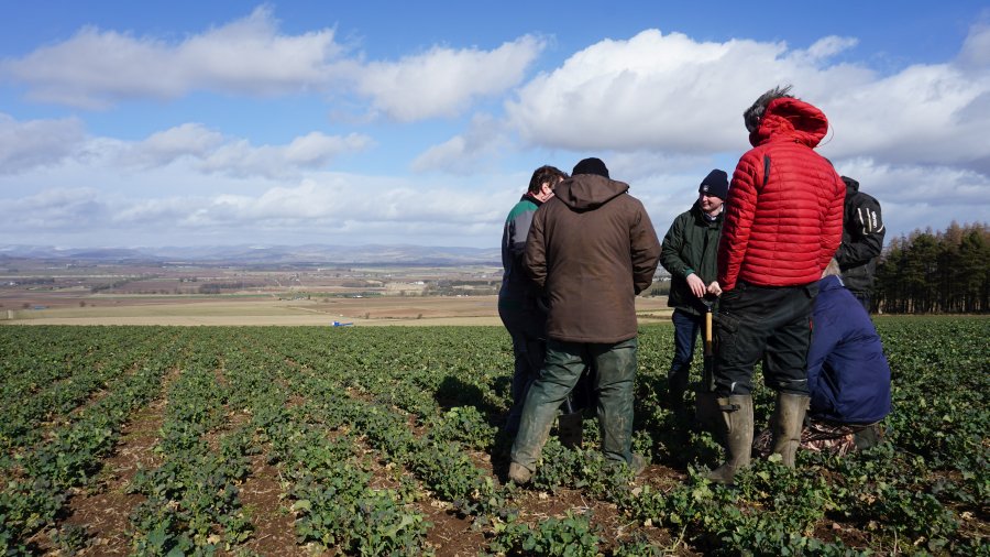 Five farmers in the East of Scotland are looking at ways to revitalise soil health and remain profitable