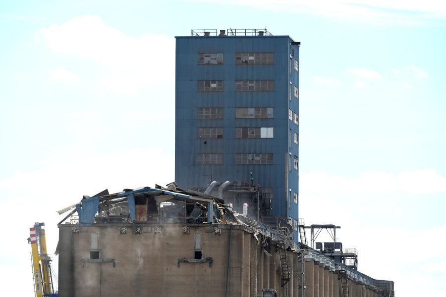 The Essex site, Britain's largest terminal for the import and export of grain, experienced a substantial explosion in early July (Photo: Martin Dalton/Shutterstock)