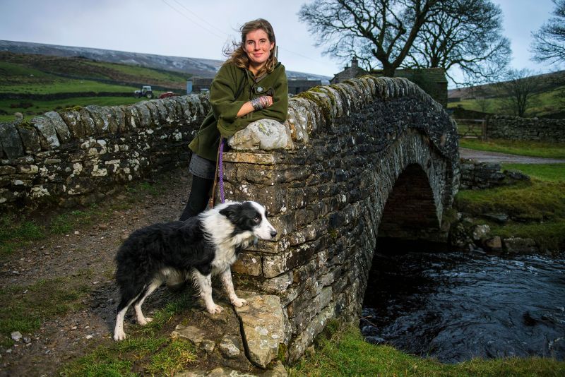 The programme follows the Owens' on their 2,000-acre farm in North Yorkshire (Photo: Bruce Adams/Associated Newspapers/Shutterstock)