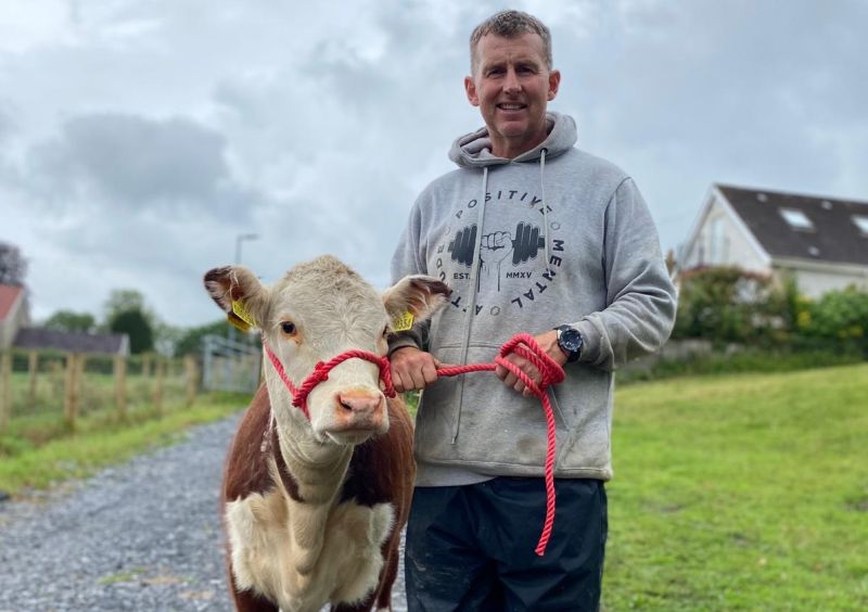 Nigel Owens recently rekindled his farming career and now combines rugby refereeing with running his own farm