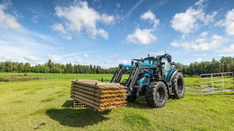 The tractors that can be used for front-loader tasks, spraying, producing feed and cultivating vegetables using smart farming techniques