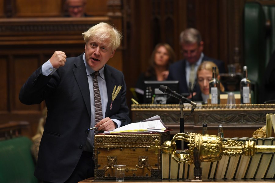 The Prime Minister and Labour leader showed their support for farming on Back British Farming Day (Photo: epahandout/Shutterstock)