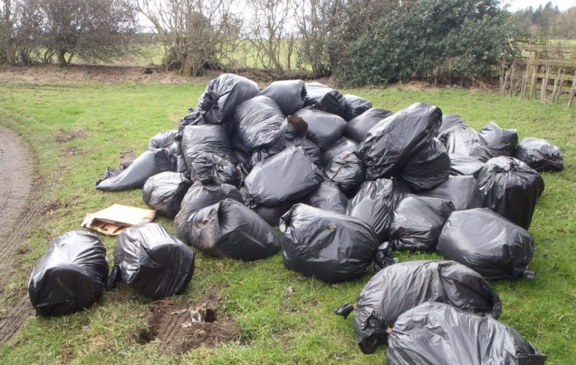 The remains of ‘cannabis farms’ are often dumped in rural locations, leaving farmers to foot the bill and clear up the mess