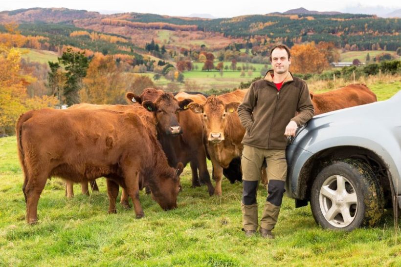 Scottish farmer David Girvan has made the most of the in-bye grass and forage crops to help cut costs and boost outputs