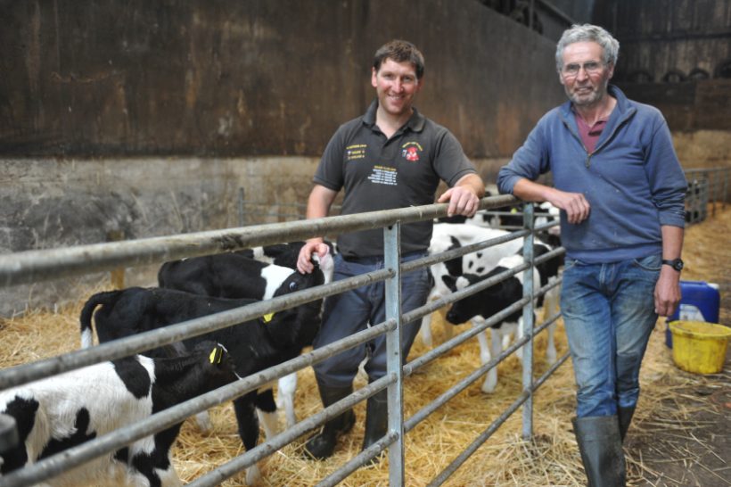 Arfon James (L) and David Brooke established a five-year Farm Business Tenancy (FBT) in 2019 following advice from an industry matchmaking programme