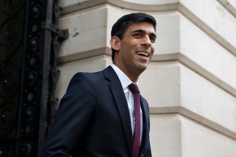 Chancellor Rishi Sunak has set out plans to help workers and businesses hit by new Covid1-9 restrictions (Photo: WILL OLIVER/EPA-EFE/Shutterstock)