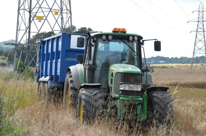 Farmers and crofters have a legal responsibility to keep roads clear from mud and muck