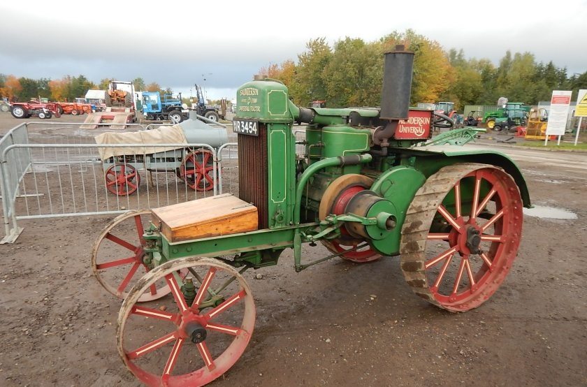 A Saunderson Model G, dating back to 1917, sold for £53,000 - the highest price paid on the day