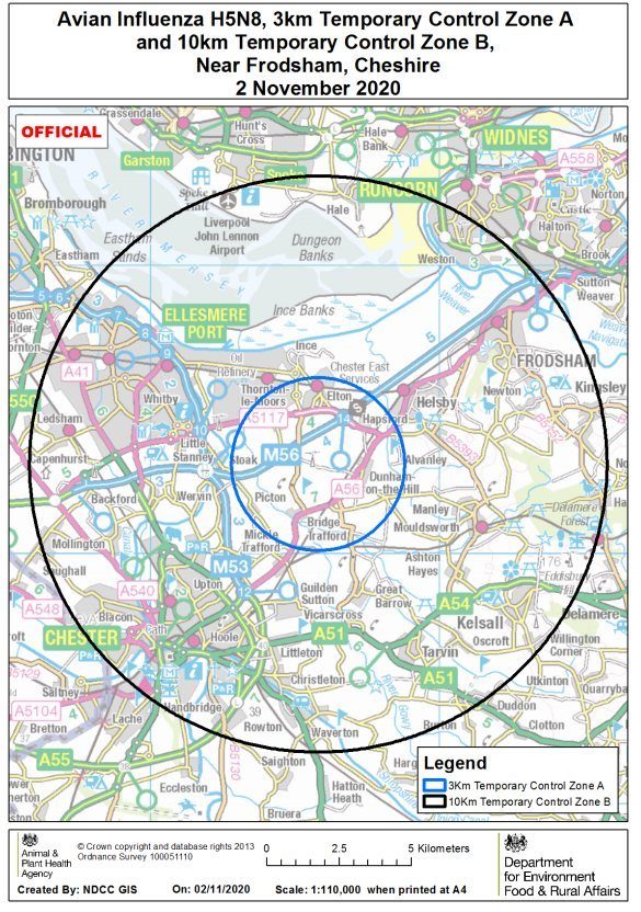 Temporary Control Zone A and B