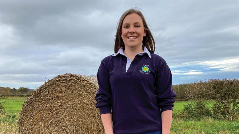 Katie Sanderson from Elwick YFC has been praised after she saved a small YFC from folding