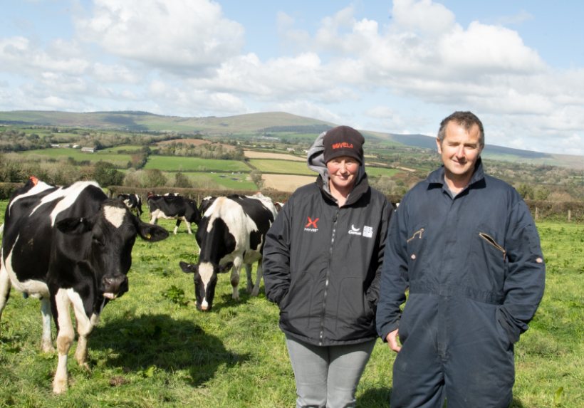 Carbon emissions are offset through a combination of measures on the Pembrokeshire farm