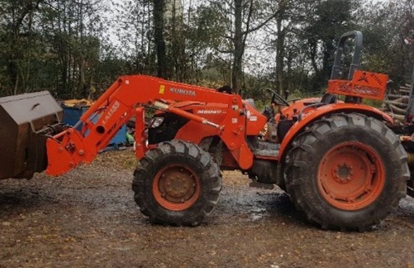 A tractor, quad bike, mini digger, caravan and a trailer were recovered at the property (Photo: Sussex Police)