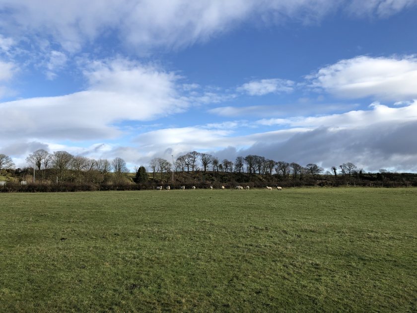 The Land at Cardross is a productive area of grazing land extending to 7.80 acres