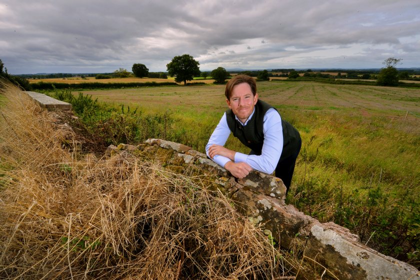 Bradford Estates MD Alexander Newport says he believes soil is 'critical' to the business (Photo: MNA Media)