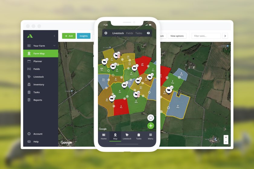 The app has been developed to meet the demanding requirements of the farming industry