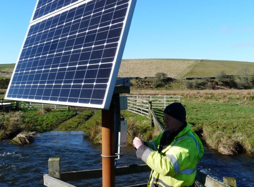 Farmers also trialled a solar only system