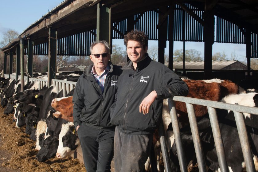 Simon Dann and his son Alex run a 629-acre mixed farm near Dereham