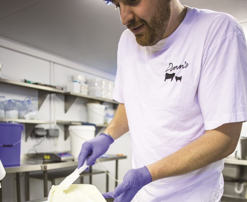 The family's luxury Norfolk dairy ice cream - Dann’s - is sold in farm shops, café’s, pubs and restaurants