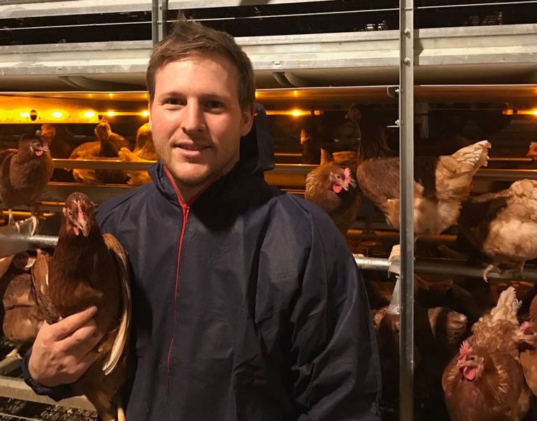 Sam Mitchell has 32,000 hens producing for Anglia Free Range