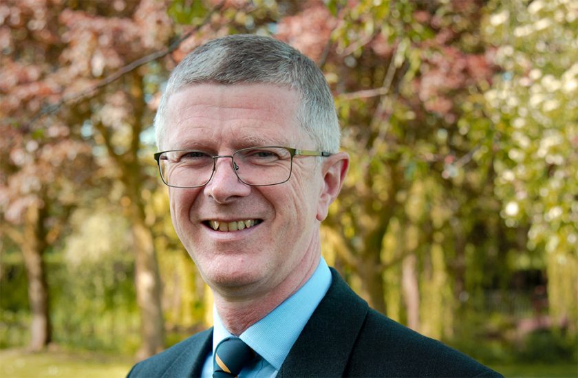 Dr David Llewellyn has been Harper Adam's vice chancellor since 2009