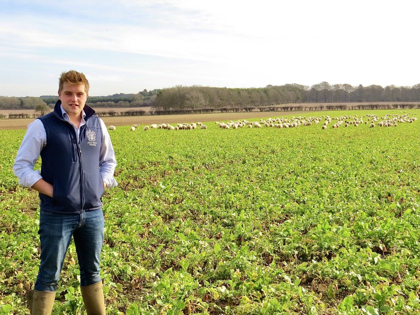 James Burman, 21, is calling for farmers to assist with his final year project