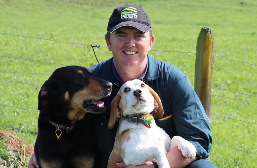 Wayne Langford spoke to British farmers during the Dairy-Tech Mental Health Awareness seminar this week