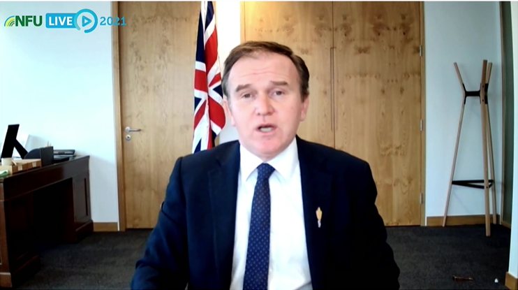 George Eustice said farmers will be able to shape the design of the Sustainable Farming Incentive