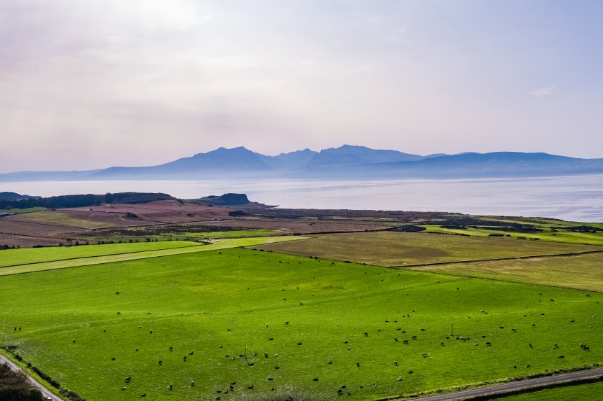 There are currently nine dairy farms on the Isle of Bute