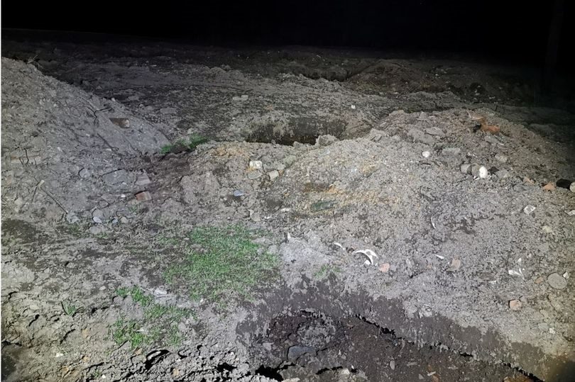 Police said the photos 'don't do the sheer size of it justice' (Photo: Cheshire Police Rural Crime Team)