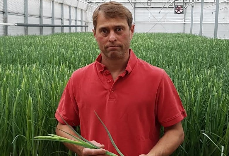 Flower grower Simon Redden, along with two others, campaigned to abolish the levy