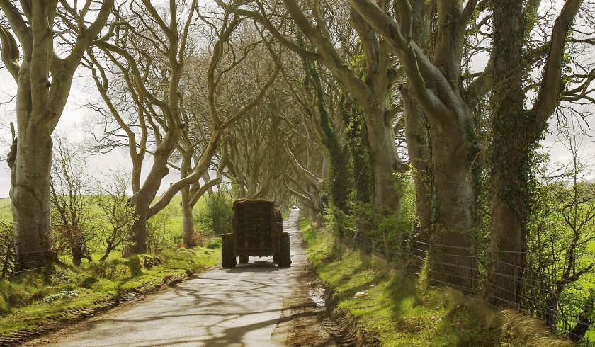 The safety warning comes as farmers will be driving on public roads more frequently