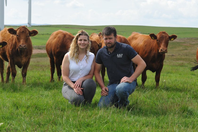 Welsh farmers Llion and Sian Jones are using new ag-tech to enhance breed performance