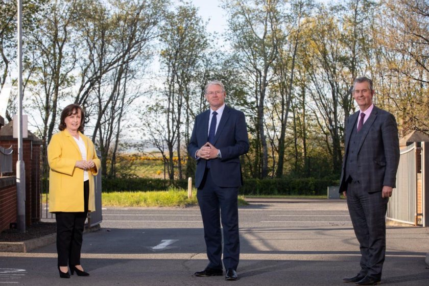 Sir Peter Kendall (middle) will lead the review looking at the future development of the entire NI agri-food sector