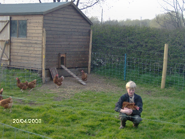 Aged 8, Sam was given four hens by his neighbours and he began selling eggs at the farmgate