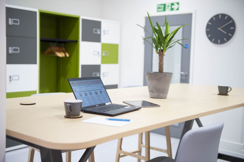 Covid-19 social distancing measures will be in place in the hub